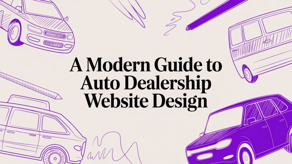 A Modern Guide to Auto Dealership Website Design