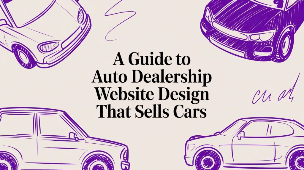 A Guide to Auto Dealership Website Design That Sells Cars