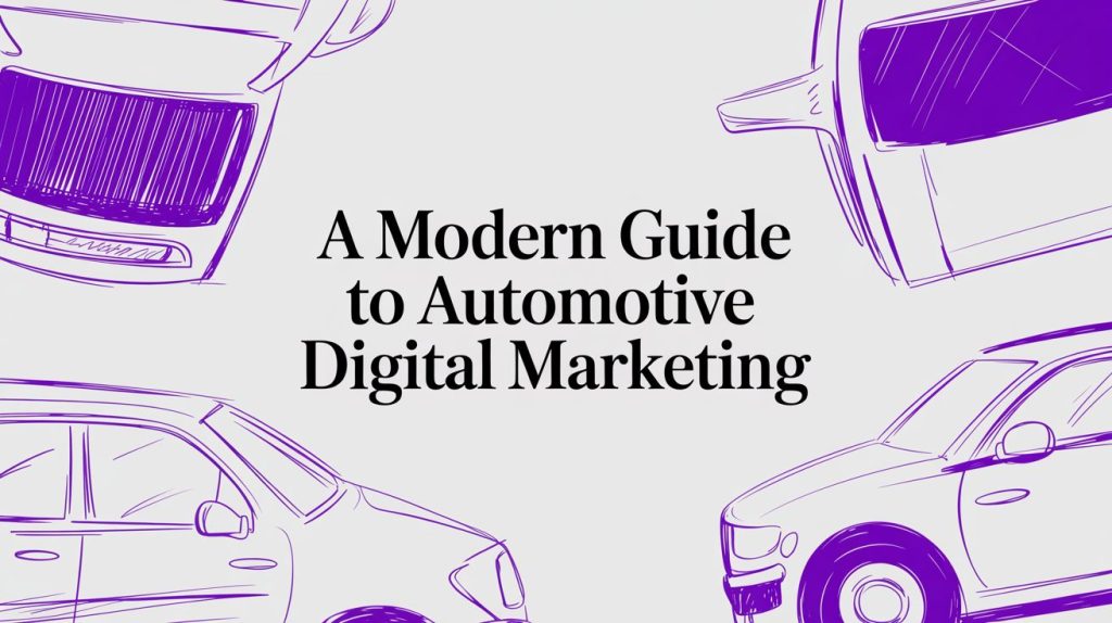 A Modern Guide to Automotive Digital Marketing