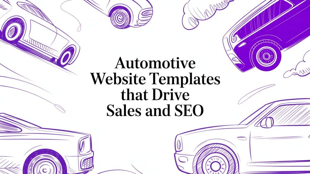 Automotive Website Templates That Drive Sales and SEO