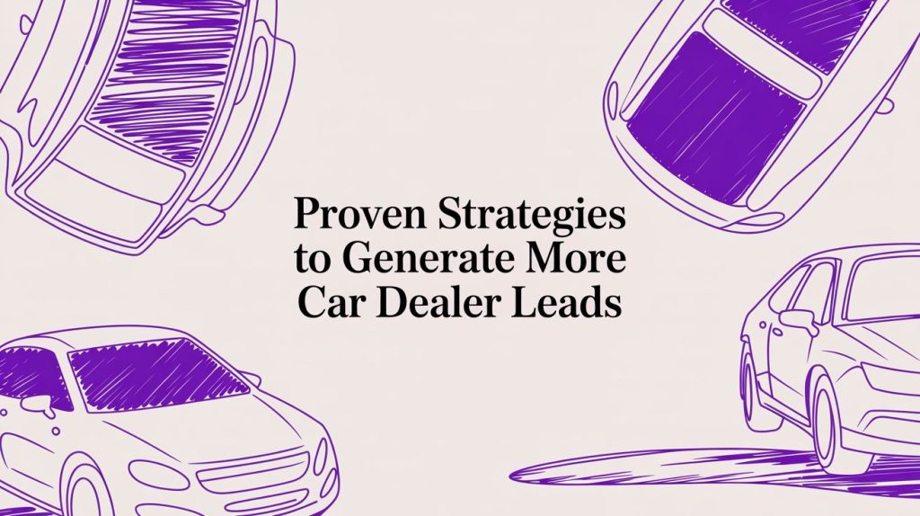 Proven Strategies to Generate More Car Dealer Leads