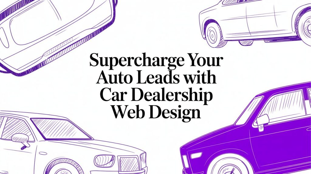 Supercharge Your Auto Leads with car dealership web design