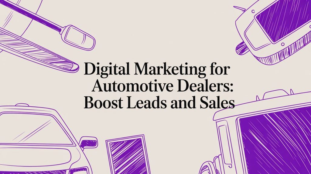 Digital Marketing for Automotive Dealers: Boost Leads and Sales